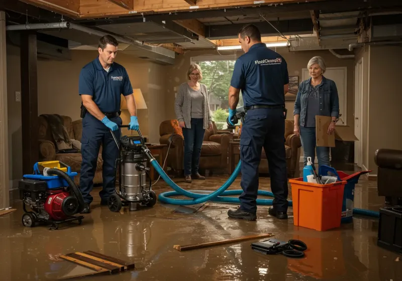 Basement Water Extraction and Removal Techniques process in Oakland, TN